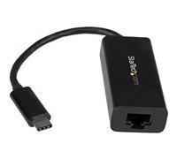 StarTech.com Adaptateur USB C vers Gigabit Ethernet - Noir - Adaptateur Réseau LAN USB 3.0 vers RJ45 - USB Type C vers Ethernet