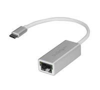 StarTech.com Adaptateur USB-C vers Gigabit Ethernet - Aluminium - Port Thunderbolt 3 Compatible - Adaptateur réseau USB Type C (US1GC30A)