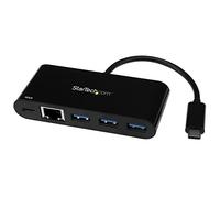 StarTech.com Adaptateur USB-C vers Gigabit Ethernet avec hub USB 3.0 à 3 ports et USB Power Delivery