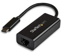 Startech.Com Adaptateur Usb-C Vers Gigabit Ethernet - Noir - Compatible Thunderbolt 3 - Windows Et Mac - Convertisseur Réseau Lan Rj45 (Us1Gc30B)[Z3058]
