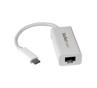 StarTech.com Adaptateur USB C vers Gigabit Ethernet - Blanc - Adaptateur Réseau LAN USB 3.0 vers RJ45 - USB Type C vers Ethernet