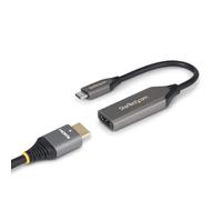 StarTech.COM Adaptateur USB-C vers HDMI, 8K 60 Hz / 4K 120 Hz, Compatible Thunderbolt/USB4, Convertisseur USB C vers HDMI 2.1