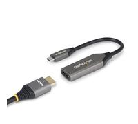 StarTech.COM Adaptateur USB-C vers HDMI, 8K 60 Hz / 4K 120 Hz, Compatible Thunderbolt/USB4, Convertisseur USB C vers HDMI 2.1
