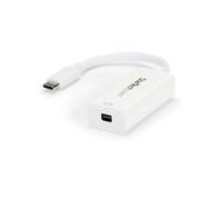 StarTech.com Adaptateur USB-C vers Mini DisplayPort 4K 60 Hz - Convertisseur USB Type-C vers mDP en blanc (CDP2MDP)