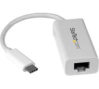 StarTech.com Adaptateur USB-C vers réseau Gigabit - USB 3.1 Gen 1 - Blanc