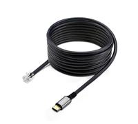 StarTech.com Adaptateur USB-C vers RJ9 pour combiné ou casque de bureau 1,8 m