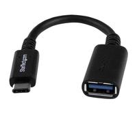 StarTech.com Adaptateur USB 3.0 USB-C vers USB-A - Convertisseur USB Type-C vers USB Type-A - M/F - Adaptateur de type C USB - USB-C pour USB type A - 15.2 cm