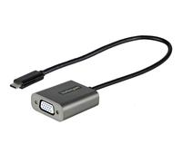 StarTech Adaptateur USB-C vers VGA CDP2VGAEC – 1080p, câble intégré 30 cm, compatible Thunderbolt 3