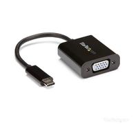StarTech.com Adaptateur USB-C vers VGA - Noir - 1080p - Convertisseur Vidéo pour votre MacBook Pro - Dongle USB C vers Écran VGA - La Version Améliorée est CDP2VGAEC