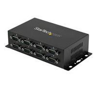 StarTech Hub série ST-ICUSB2328I – 8 ports USB vers 8x DB9 RS232, montage mural/rail DIN, USB 2.0