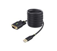 StarTech Câble série 1P10FFC-USB-SERIAL USB Type-A vers DB-9 3 m Noir