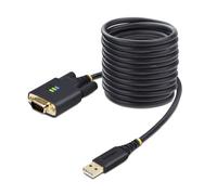 StarTech Câble série 1P10FFC-USB-SERIAL USB Type-A vers DB-9 3 m Noir
