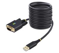 StarTech.com 1P10FFC-USB-SERIAL câble Série Noir 3 m USB Type-A DB-9