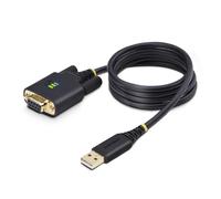 StarTech.COM Adaptateur USB vers Série Null Modem de 1m, Vis/Écrous DB9 Intercha