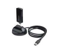 StarTech.com Adaptateur USB WiFi 6E AX5400 - 802.11ax Tri-Bande 2.4/5/6 GHz - MU-MIMO, OFDMA - Antenne Pliable - Rétrocompatible 802.11a/b/g/n/ac