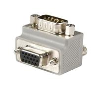 StarTech Adaptateur VGA GC1515MFRA2 – Mâle/Femelle HD15 angle droit – Gris