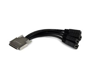 StarTech.com Adaptateur VHDCI vers 4x HDMI pour cartes graphiques NVIDIA et VisionTek - M/F (VHDCI24HD)