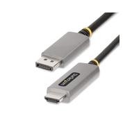 Startech.com 6ft (2m) displayport to hdmi adapter cable, 8k 60hz, 4k 1