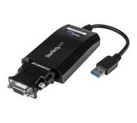 StarTech.com Adaptateur vidéo multi-écrans USB 3.0 vers DVI-I ou VGA - Carte graphique externe - Mâle / Femelle - 2048x1152 - Adaptateur USB/DVI - USB type A (M) pour DVI-I (F) - USB 3.0 - 15.2 cm - s