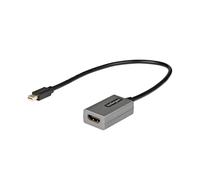 StarTech Adaptateur Mini DisplayPort vers HDMI MDP2HDEC – 1080p, Mini DisplayPort 1.2, câble 30 cm