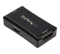StarTech Prolongateur HDMI HDBOOST4K2 – 4K 60Hz, jusqu'à 14 m, alimenté par USB, Son 7.1