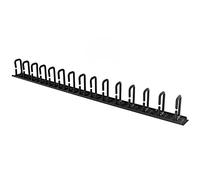 StarTech.com Panneau de gestion de câbles 0U de 91 cm pour rack - Guide-câbles avec anneaux - Organisateur pour câbles (CMVER20UD) - kit de gestion des câbles à anneaux en D - 20U
