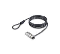 StarTech.com Antivol Nano Slot Câble Acier 1.5m Serrure 4 Chiffres - Compatible PC Portable, Ultrabook, Stations d'accueil - Résistance 61kg