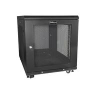 StarTech.com Armoire Rack Serveur 12U à 4 Montants, Armoire Verrouillable 19" pour Ordinateur/AV/Équipement IT, Rack Réseau pour Bureau/Domicile avec Roulettes et Rails de Montage Ajustables