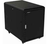 StarTech.com Armoire rack serveur 15U 19 pouces de profondeur porte vitrée ajustable serrure
