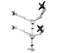 StarTech.com ARMQUADPS Support pour moniteur (pour 4 moniteurs, pour jusqu'à 27 " écrans VESA, quatre bras pour moniteur entièrement mobiles)