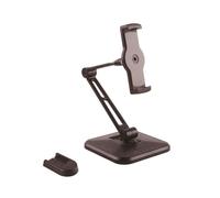 StarTech.com ARMTBLTDT Support Tablette Universel 4.7"-12.9" Aluminium/Plastique, Rotation 360°, Hauteur Réglable, Montage Bureau/Mural, Max 1kg