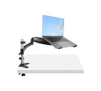 StarTech.com ARMUNONB1 - Support Bureau Articulé pour Laptop/Écran 34" (8kg) - Fixation Pince - VESA 75/100mm - Amplitude -85/+90° - Noir