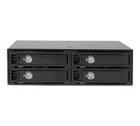 StarTech.com Backplane pour 4 disques durs SAS/SATA de 2,5" - Rack mobile 4x HDD / SSD avec échange à chaud