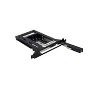 StarTech.com Baie Amovible 2.5" S25SLOTR pour Slot PCI, Support SATA III 6Gbps, Installation sans Tiroir, 21x145x120mm, Noir