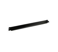 StarTech.com BLANKB1 Panneau de Remplissage Rack 1U 48cm Acier Noir - Conforme EIA RS310-C - Vis M6 et Écrous Inclus - Certification CE/RoHS