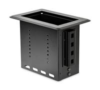 StarTech.com Boîtier de connexion pour table de réunion modulaire - Compat. modules de recharge/AV/station d'accueil PC portable (BEZ4MOD)