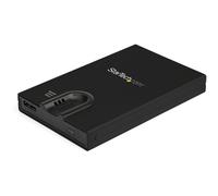 StarTech.com Boîtier de disque dur SATA de 2,5" crypté - Accès par empreinte dig