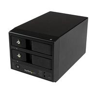 StarTech.com Boîtier USB 3.0 / eSATA sans tiroir pour 2 disques durs SATA III 3,5" avec UASP, SATA 6Gb/s et échange à chaud