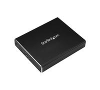 StarTech.com Boîtier USB 3.2 Gen 2 pour 2 SSD M.2 SATA, RAID 0/1/JBOD/Spanning, ASM1352R, 2To max, 10Gbps, Micro-USB B, Aluminium