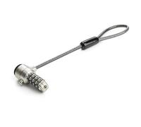 StarTech.com Boucle d'extension Universelle pour câble d'ordinateur Portable - 15 cm antivol à Combinaison à 4 Chiffres K-Slot Lock - Câble de sécurité Informatique pour créer Un verrou