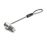 StarTech.com Boucle d'extension Universelle pour câble d'ordinateur Portable - 15 cm antivol à Combinaison à 4 Chiffres K-Slot Lock - Câble de sécurité Informatique pour créer Un verrou