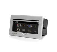 StarTech.com Boîtier de connexion pour table de réunion - HDMI / VGA / Mini DP vers sortie HDMI avec port USB à charge rapide