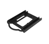 StarTech.com BRACKET125PT : Support de Montage 2.5" vers 3.5" en Plastique Noir, Compatible HDD/SSD SATA/SAS 7-9.5mm, Installation sans Outil