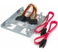 StarTech.com BRACKET25X2 Hard Drive Backplane 8,89 cm (3.5") Panneau de support en acier inoxydable