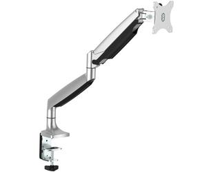 StarTech.com Bras de Moniteur de Bureau - Bras de Moniteur VESA Ergonomique à Usage Intensif - Écran Simple de 32" (9kg) - Mouvement Complet, Réglable en Hauteur, Articulé - Aluminium - Pince en C/Ann