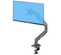 StarTech.com Desk Mount Monitor Arm, Up To 32" Display, C-Clamp, TAA - Kit de montage (bras articulé, serre-joint en C) - pour moniteur - plastique, acier - noir - Taille d'écran : 17"-27" - montrable