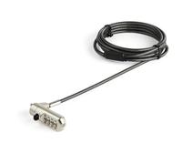 StarTech Câble antivol pour ordinateur portable Nano-Slot 2 m Verrou à combinaison