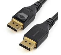 StarTech Câble DisplayPort ST DP14MM4M - DisplayPort 1.4, 4 m, verrouillé, Certifié VESA, 8K 6 Hz