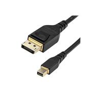StarTech.com Câble 2m certifié VESA Mini DisplayPort vers DisplayPort 1.4 - 8K 60Hz HBR3 HDR - Super UHD mDP vers DP 1.4 - Ultra HD 4K 120Hz Diamètre Fin (34 AWG) - Câble Écran/Moniteur