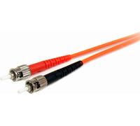 StarTech.com Câble à fibre optique 2m - Multimode duplex 62.5/125 - LSZH - LC/ST - OM1 - LC to ST Fiber Patch Cable (FIBLCST2)